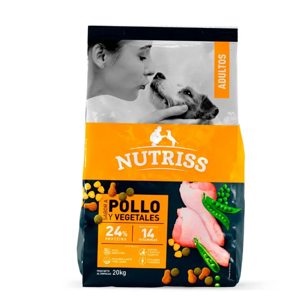 NUTRISS ADULTO POLLO X 20KG