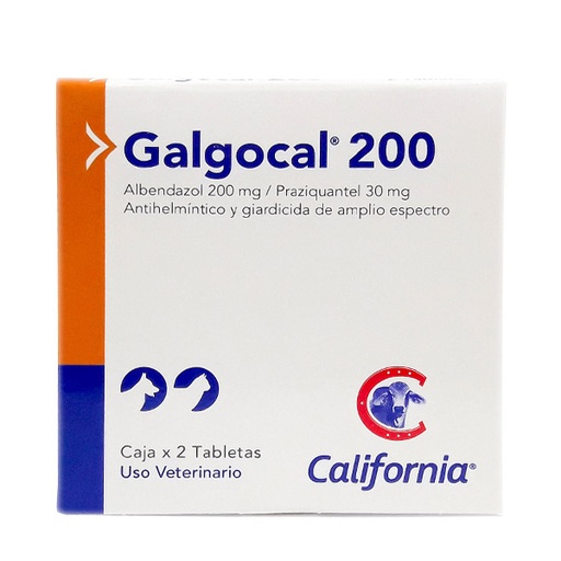 GALGOCAL 200 CAJA X 2 TABS