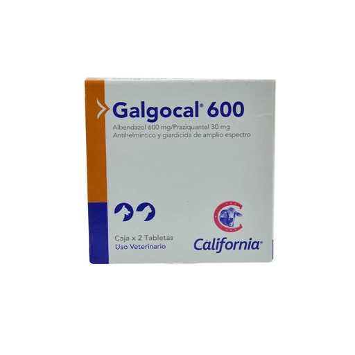 GALGOCAL 600 CAJA X 2 TABS