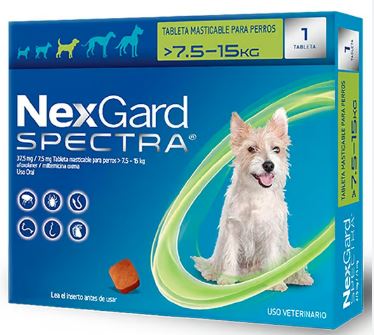 NEXGARD SPECTRA 7.5 - 15 KG